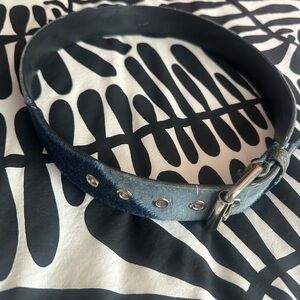 Women’s jean and faux suede Belt